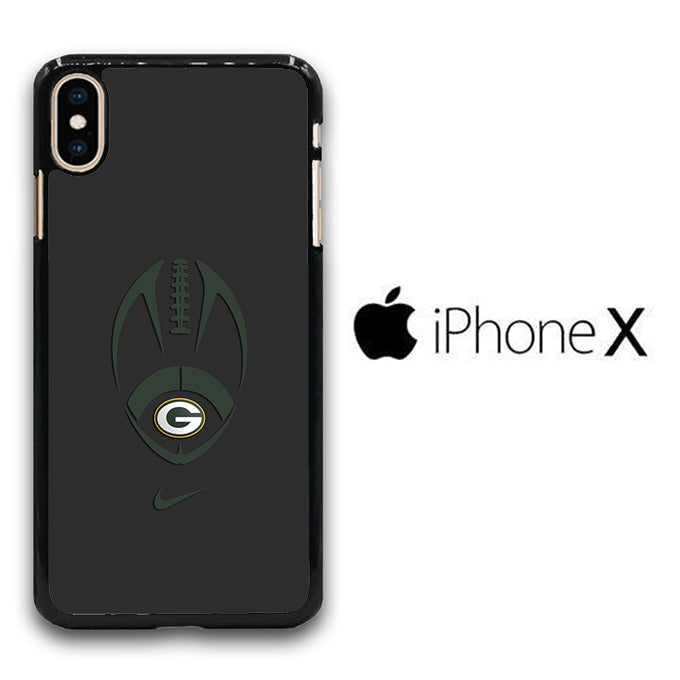 NFL Green Bay Packers Midnight Grey iPhone X Case