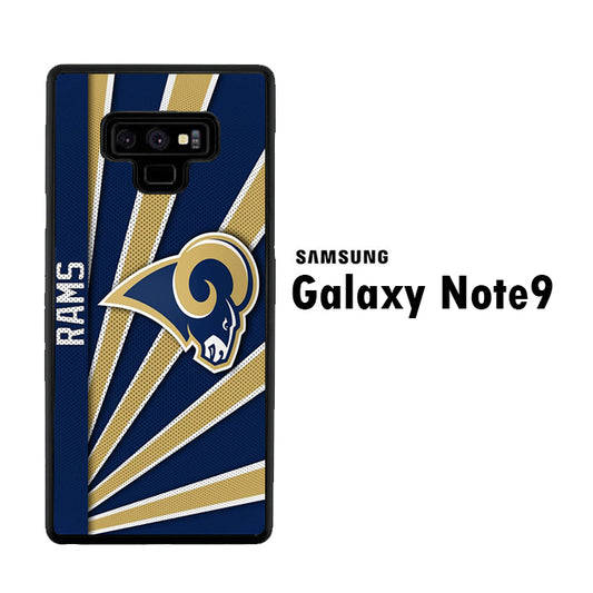 NFL Los Angeles Rams Logo Samsung Galaxy Note 9 Case