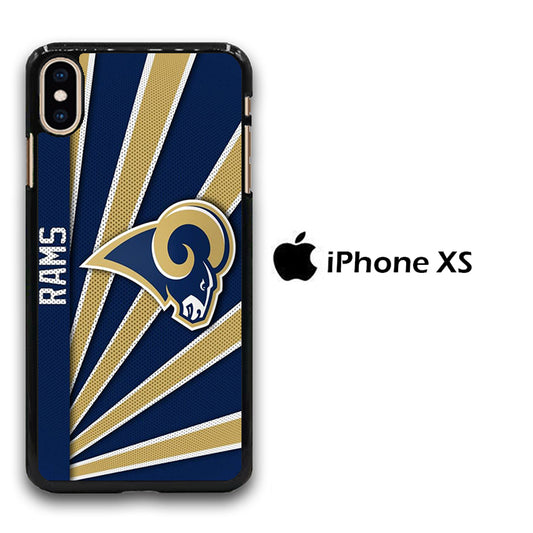 NFL Los Angeles Rams Logo iPhone Xs Case