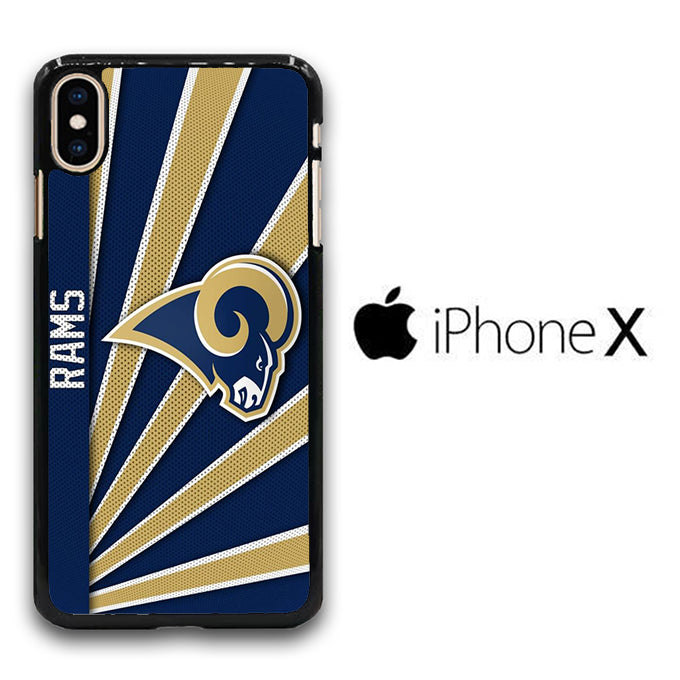 NFL Los Angeles Rams Logo iPhone X Case