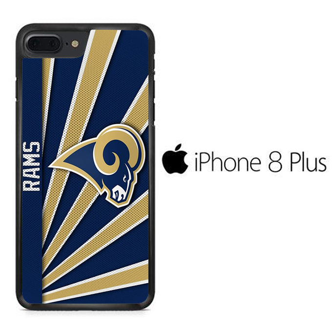 NFL Los Angeles Rams Logo iPhone 8 Plus Case