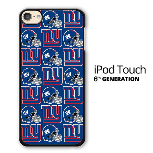 NFL New York Giant Helmet Logo iPod Touch 6 Case