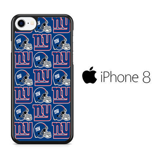 NFL New York Giant Helmet Logo iPhone 8 Case