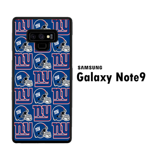 NFL New York Giant Helmet Logo Samsung Galaxy Note 9 Case