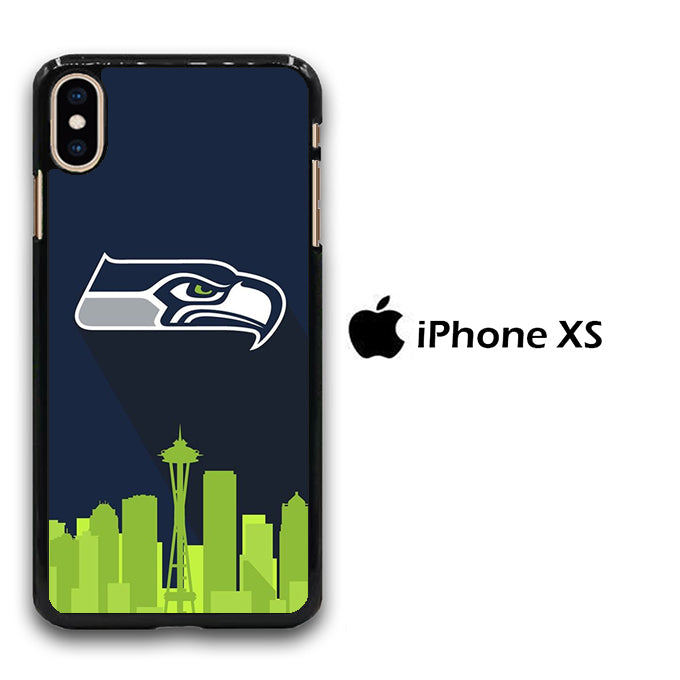 NFL Seattle Seahawks City Logo iPhone Xs Case