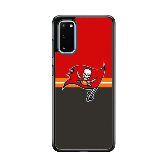 NFl Tampa Bay Buccaneers Red Grey Samsung Galaxy S20 Case