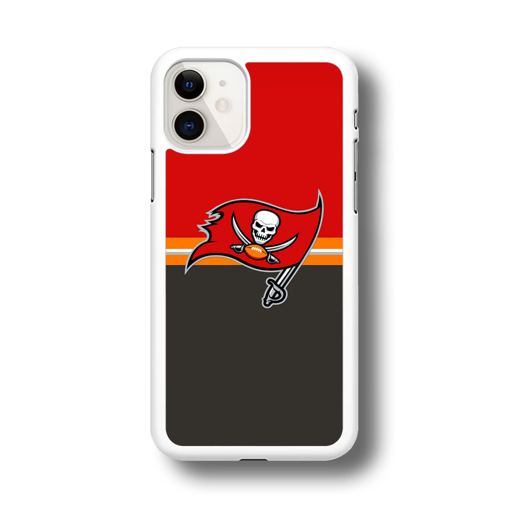 NFl Tampa Bay Buccaneers Red Grey iPhone 11 Case