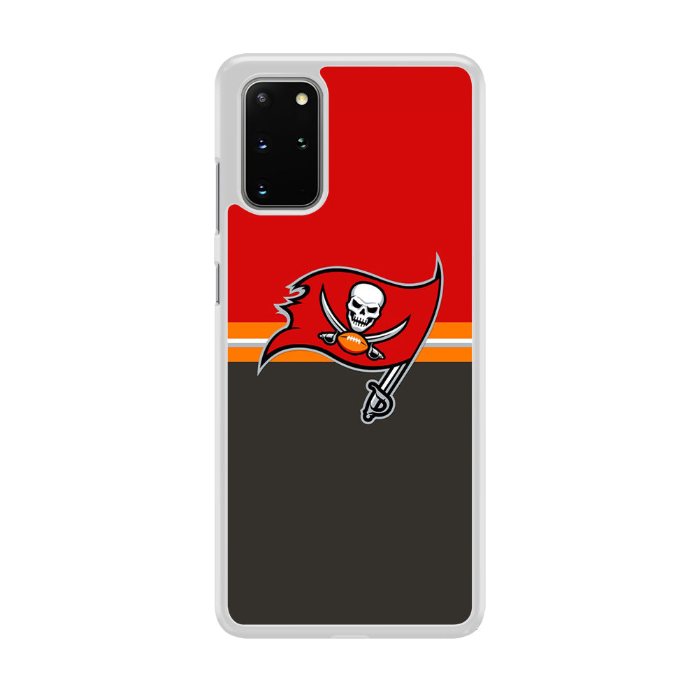 NFl Tampa Bay Buccaneers Red Grey Samsung Galaxy S20 Plus Case