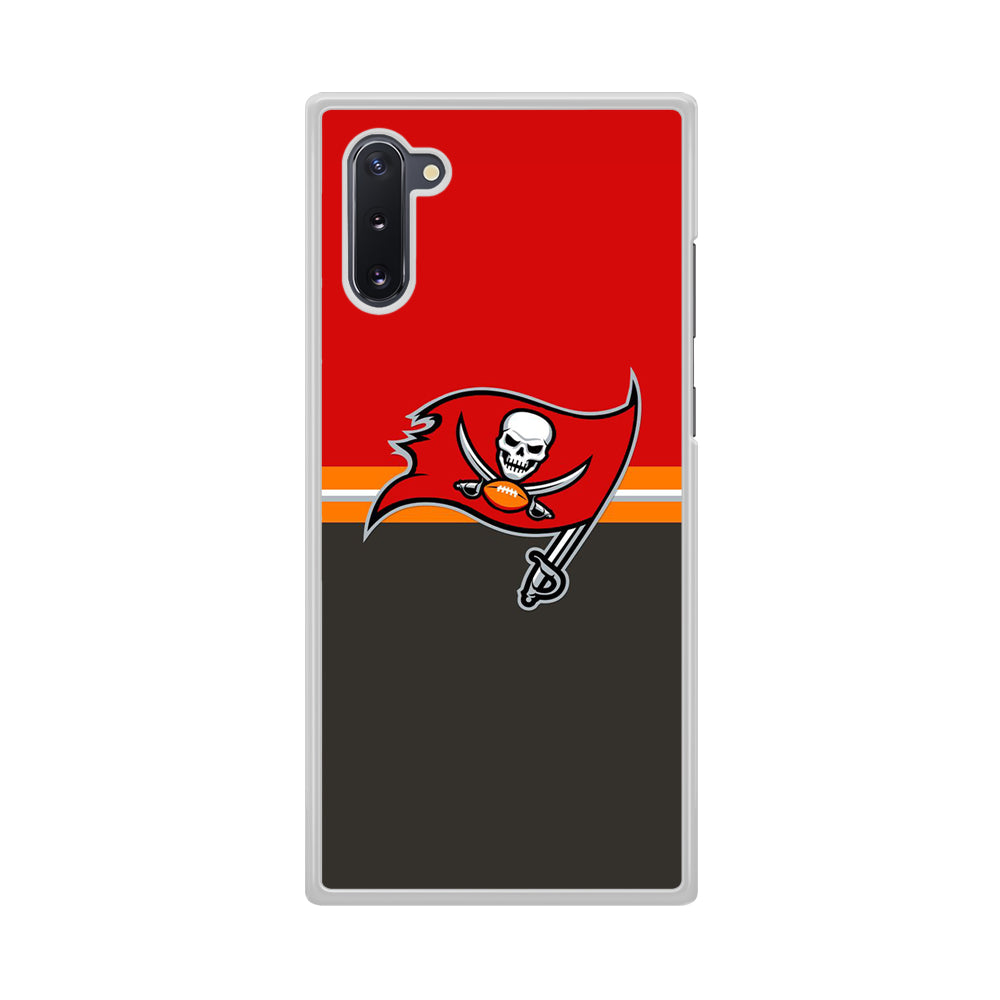 NFl Tampa Bay Buccaneers Red Grey Samsung Galaxy Note 10 Case