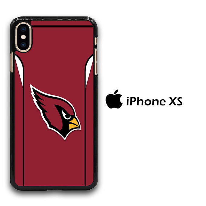 NFl Arizona Cardinals Maroon iPhone Xs Case