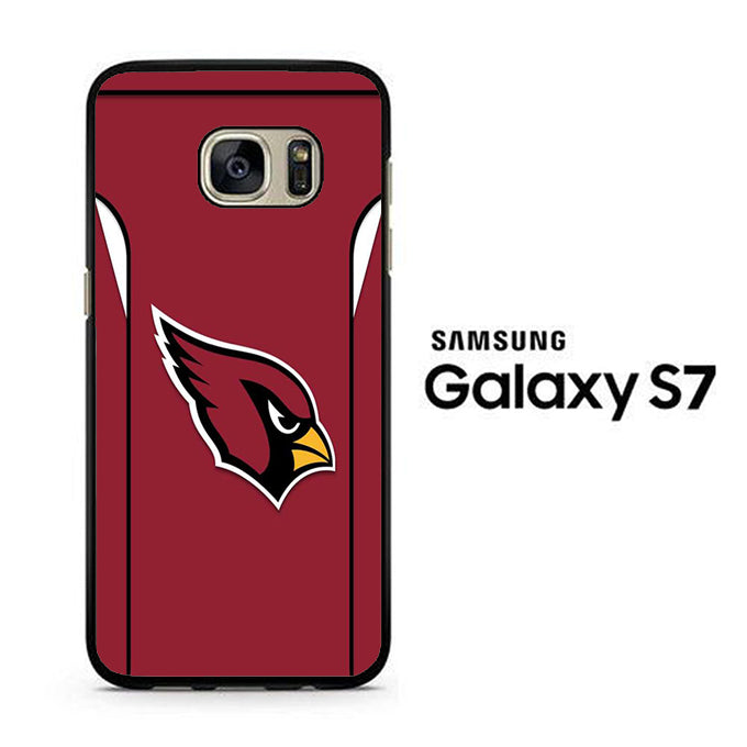 NFl Arizona Cardinals Maroon Samsung Galaxy S7 Case