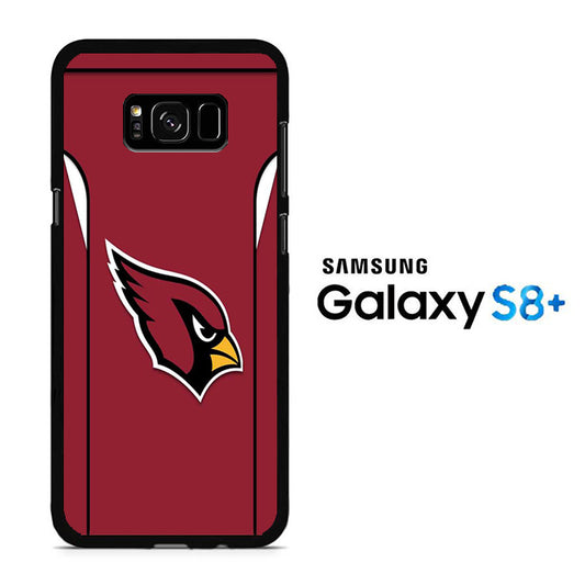 NFl Arizona Cardinals Maroon Samsung Galaxy S8 Plus Case