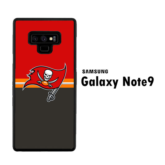 NFL Tampa Bay Buccaneers Red Grey Samsung Galaxy Note 9 Case