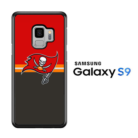 NFl Tampa Bay Buccaneers Red Grey Samsung Galaxy S9 Case
