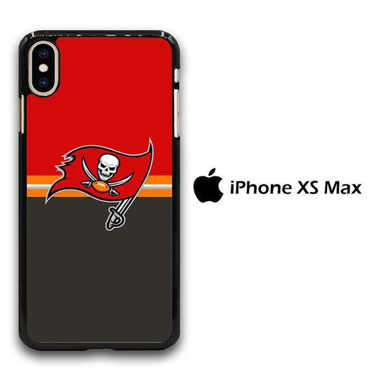 NFl Tampa Bay Buccaneers Red Grey iPhone Xs Max Case - ezzyst