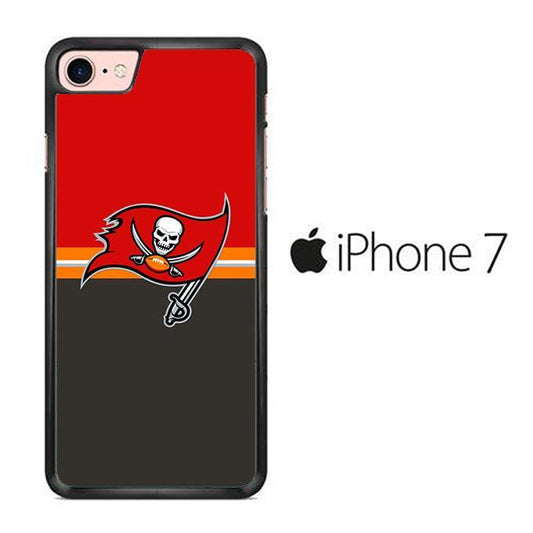 NFl Tampa Bay Buccaneers Red Grey iPhone 7 Case - ezzyst