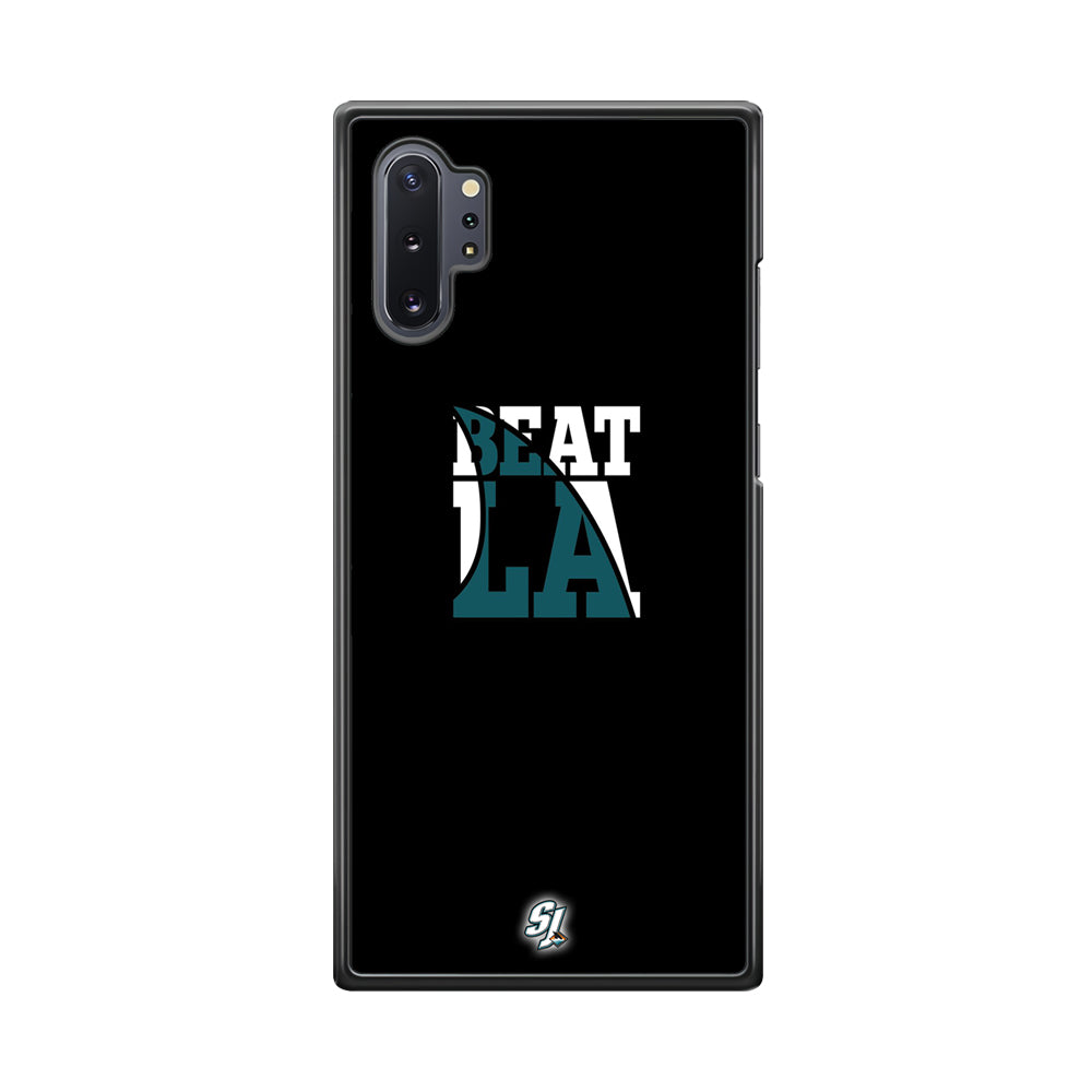 NHL San Joe Sharks Beat LA Samsung Galaxy Note 10 Plus Case