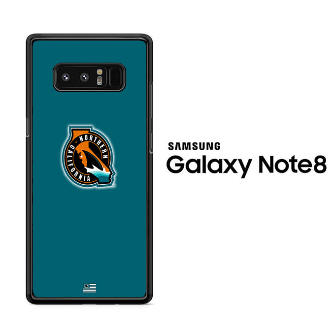 NHL San Joe Sharks Northern Samsung Galaxy Note 8 Case
