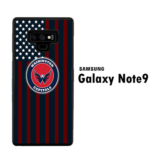 NHL Washington Capitals Flags Samsung Galaxy Note 9 Case