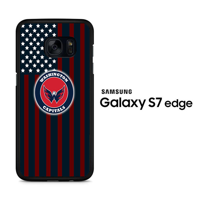 NHL Washington Capitals Flags Samsung Galaxy S7 Edge Case