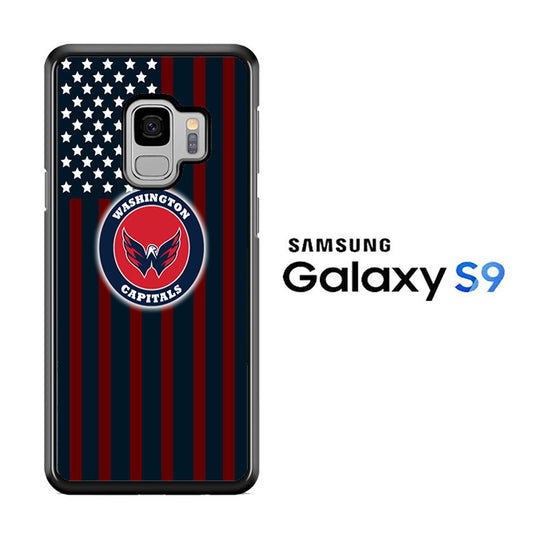 NHL Washington Capitals Flags Samsung Galaxy S9 Case