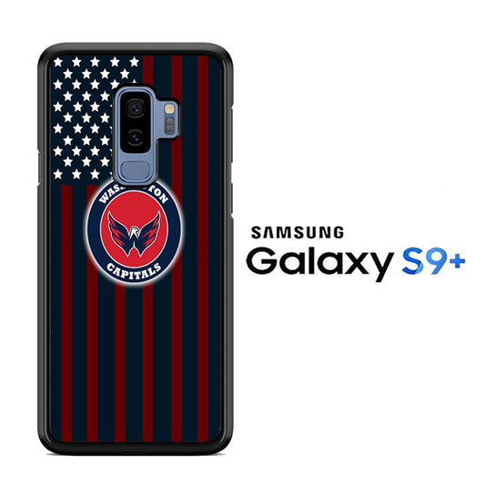 NHL Washington Capitals Flags Samsung Galaxy S9 Plus Case
