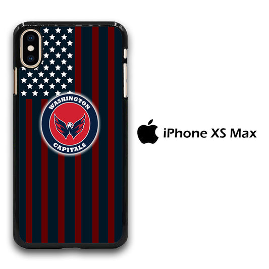 NHL Washington Capitals Flags iPhone Xs Max Case