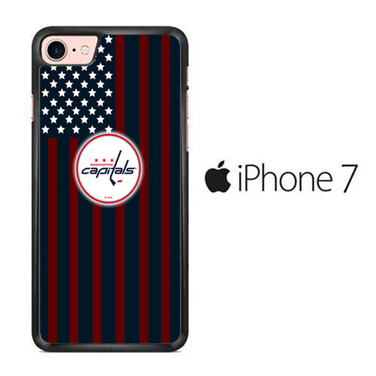 NHL Washington Capitals White Flags iPhone 7 Case