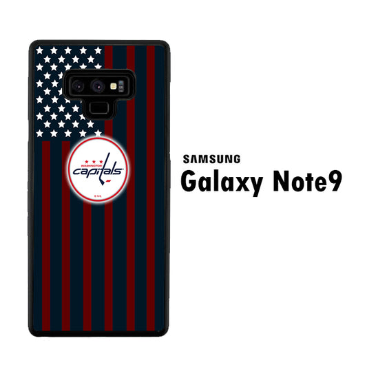 NHL Washington Capitals White Flags Samsung Galaxy Note 9 Case