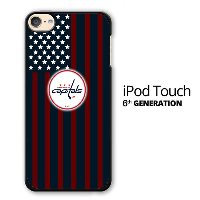 NHL Washington Capitals White Flags iPod Touch 6 Case - Ezzystore