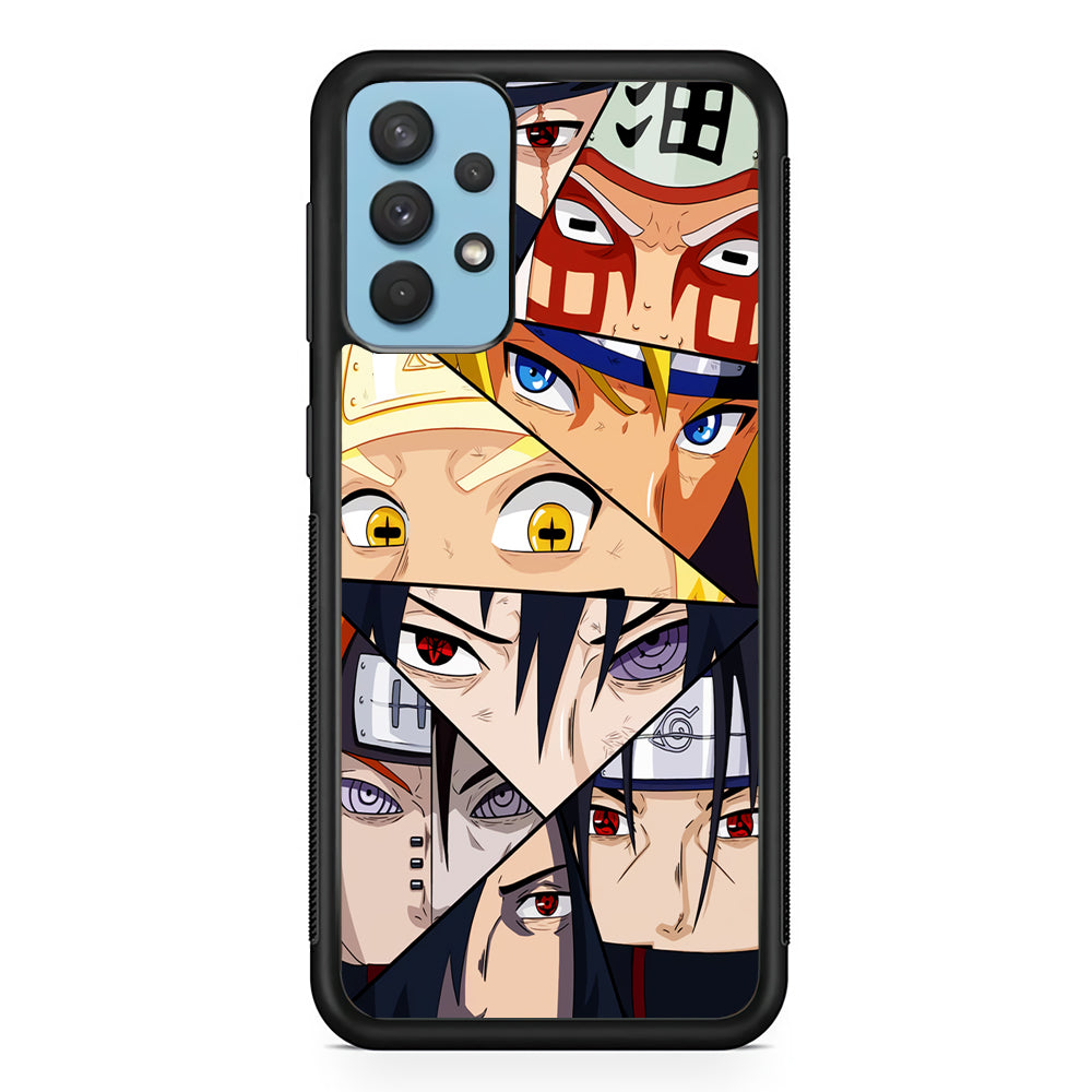 Naruto Icon Of Eye Power Samsung Galaxy A32 Case