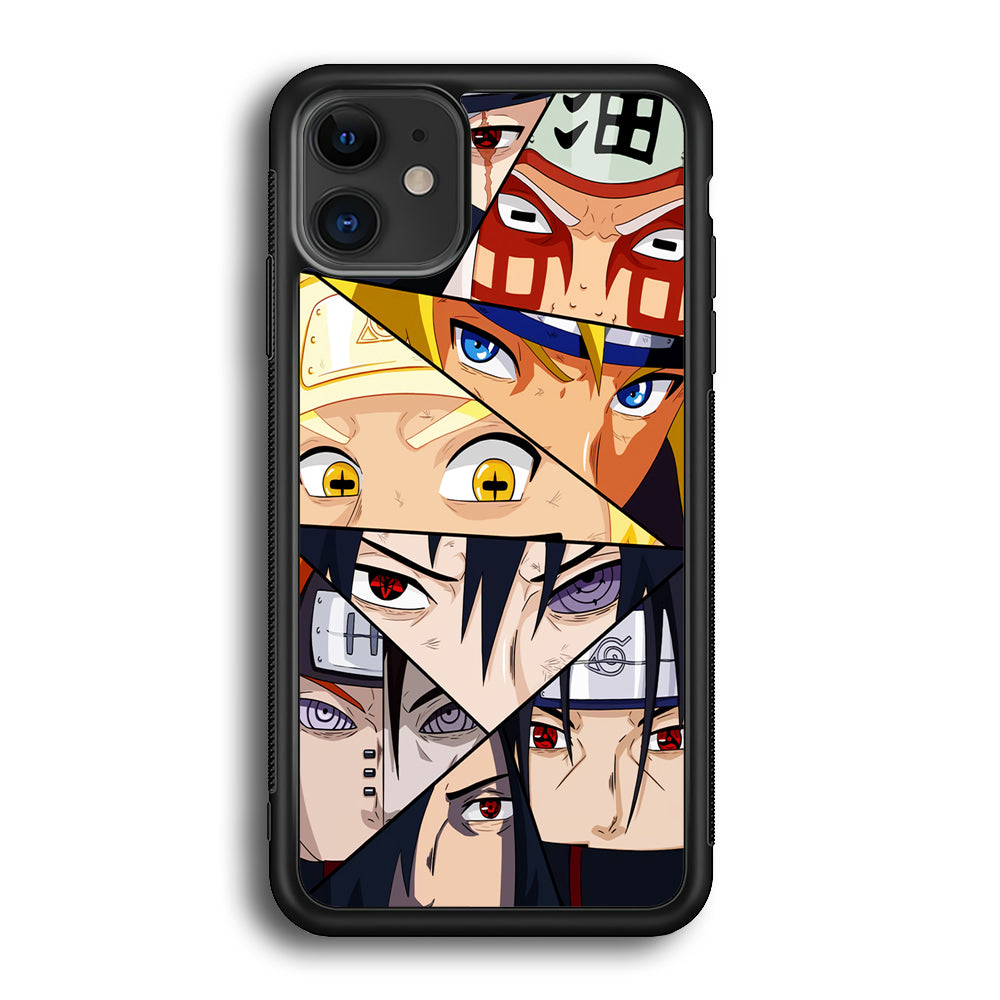 Naruto Icon Of Eye Power iPhone 12 Case