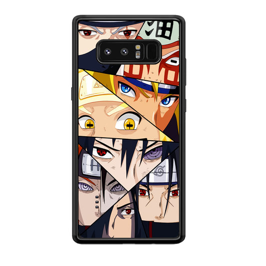Naruto Icon Of Eye Power Samsung Galaxy Note 8 Case