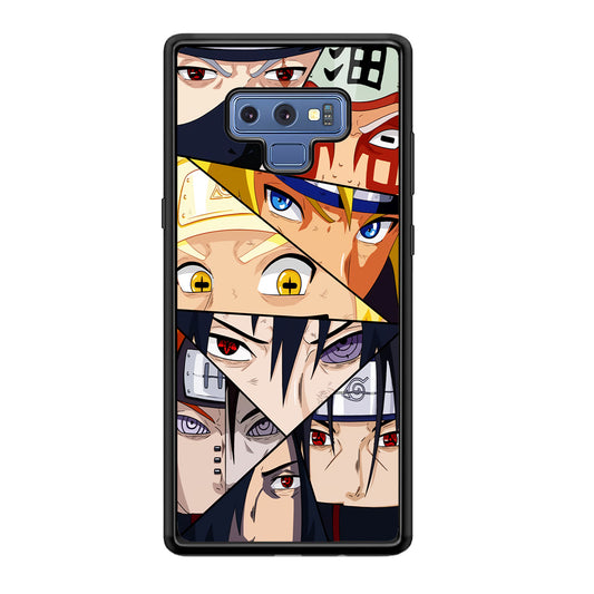 Naruto Icon Of Eye Power Samsung Galaxy Note 9 Case