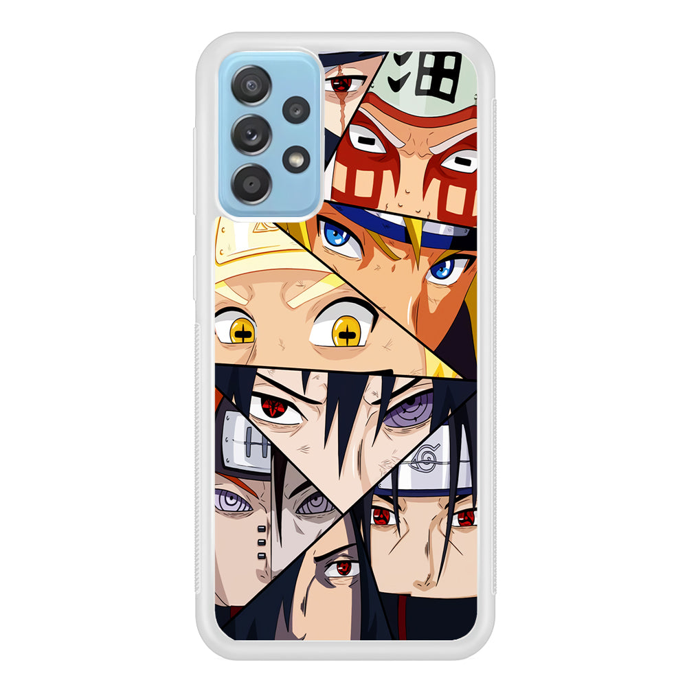 Naruto Icon Of Eye Power Samsung Galaxy A52 Case