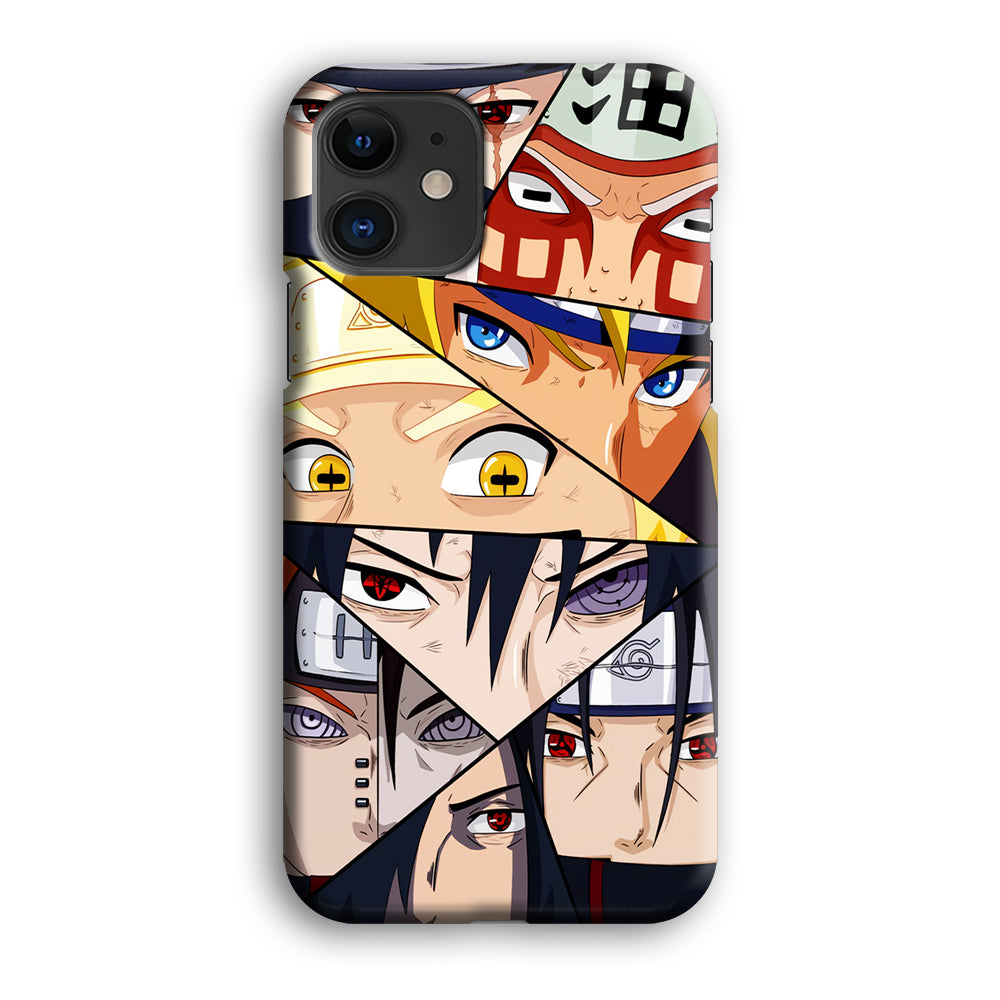 Naruto Icon Of Eye Power iPhone 12 Case