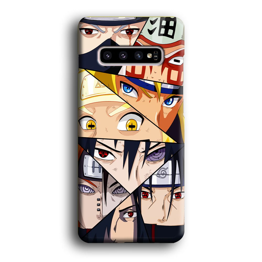 Naruto Icon Of Eye Power Samsung Galaxy S10 Plus Case