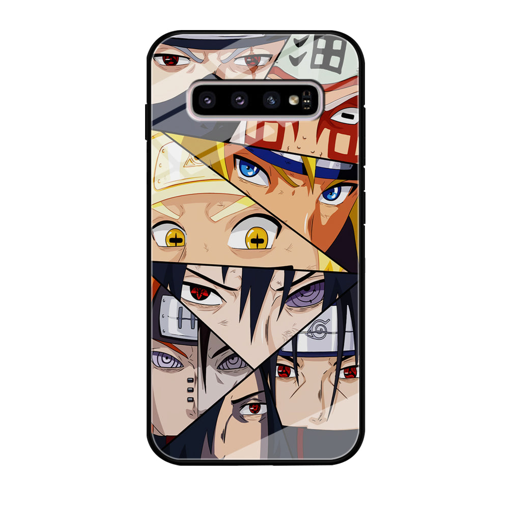 Naruto Icon Of Eye Power Samsung Galaxy S10 Plus Case