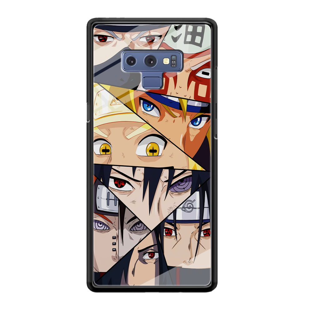 Naruto Icon Of Eye Power Samsung Galaxy Note 9 Case