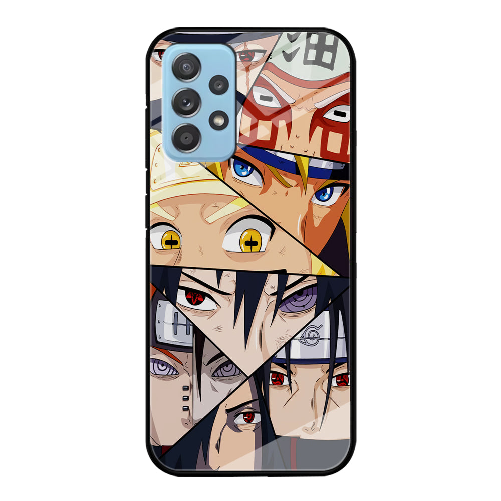 Naruto Icon Of Eye Power Samsung Galaxy A52 Case