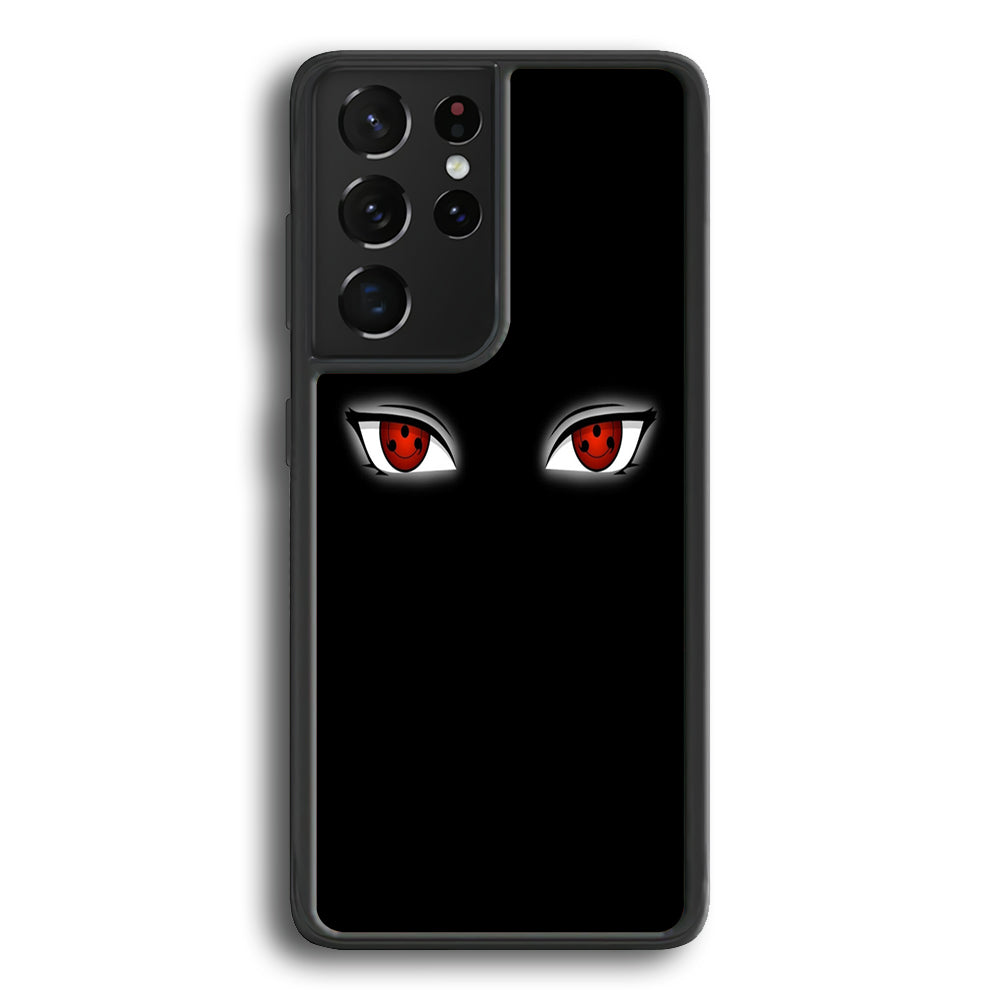 Naruto Sharingan Eyes Samsung Galaxy S21 Ultra Case