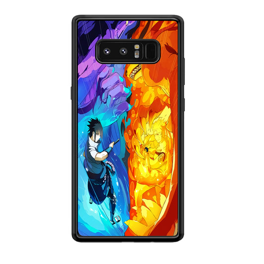 Naruto VS Sasuke Great fight Samsung Galaxy Note 8 Case