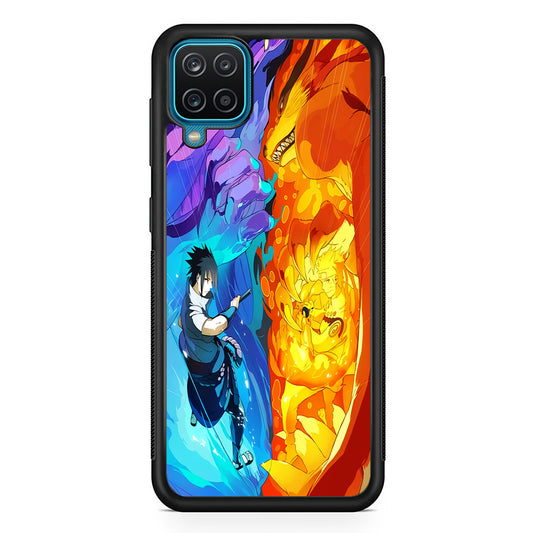 Naruto VS Sasuke Great fight Samsung Galaxy A12 Case