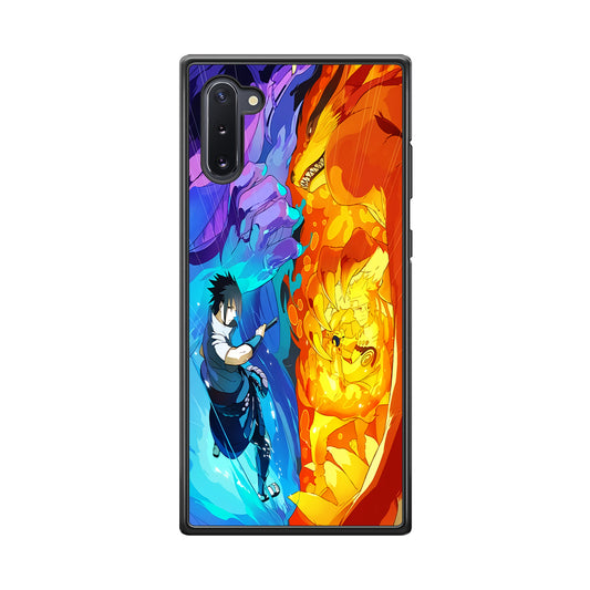 Naruto VS Sasuke Great fight Samsung Galaxy Note 10 Case