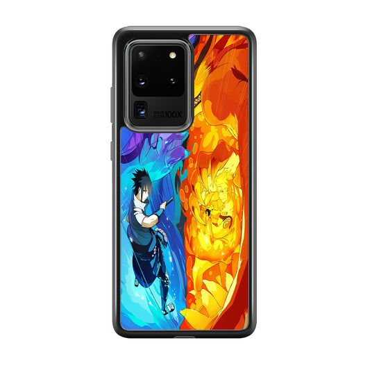 Naruto VS Sasuke Great fight Samsung Galaxy S20 Ultra Case