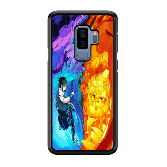 Naruto VS Sasuke Great fight Samsung Galaxy S9 Plus Case
