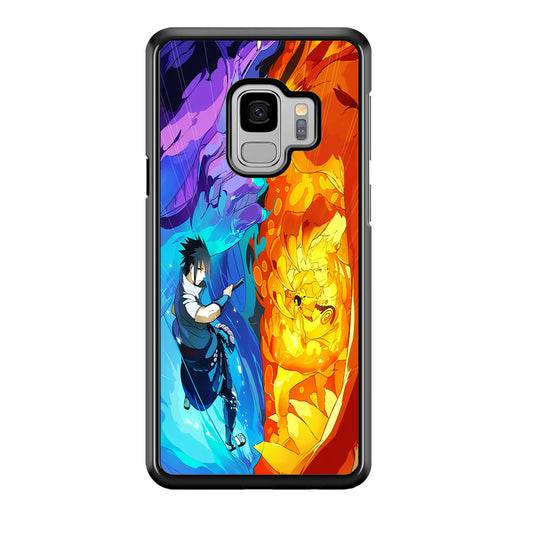 Naruto VS Sasuke Great fight Samsung Galaxy S9 Case