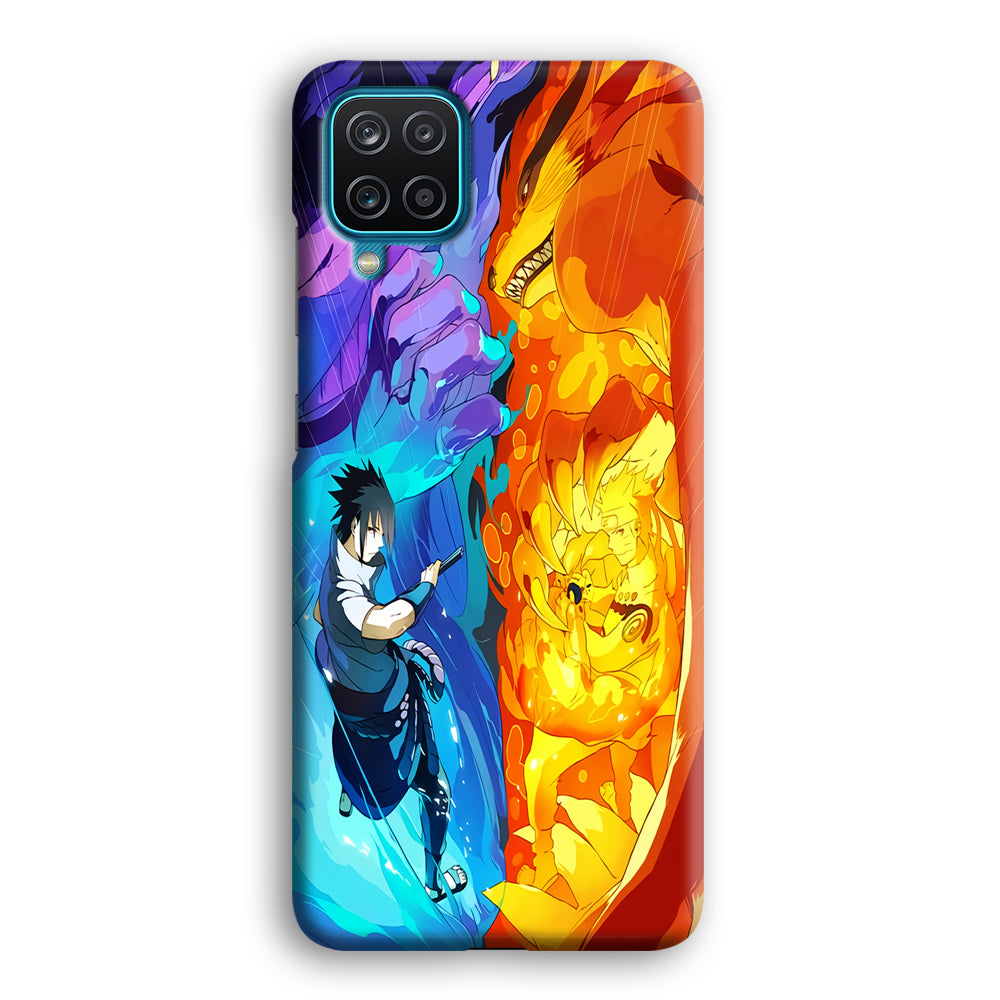 Naruto VS Sasuke Great fight Samsung Galaxy A12 Case