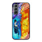 Naruto VS Sasuke Great fight Samsung Galaxy S21 Plus Case