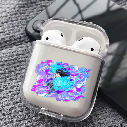 Naruto Hinata Hyuuga Ultimate Protective Clear Case Cover For Apple Airpods